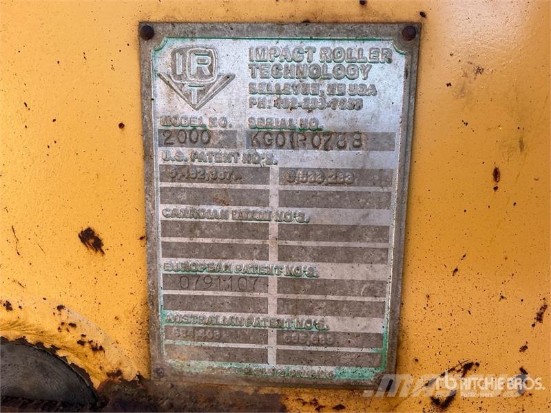 Impactor Pull Behind Impact Roller Towed vibratory rollers