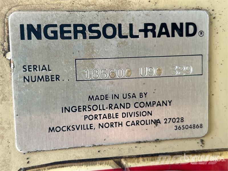 Ingersoll Rand 185 185 cfm Mobile Air Compressor Compressors