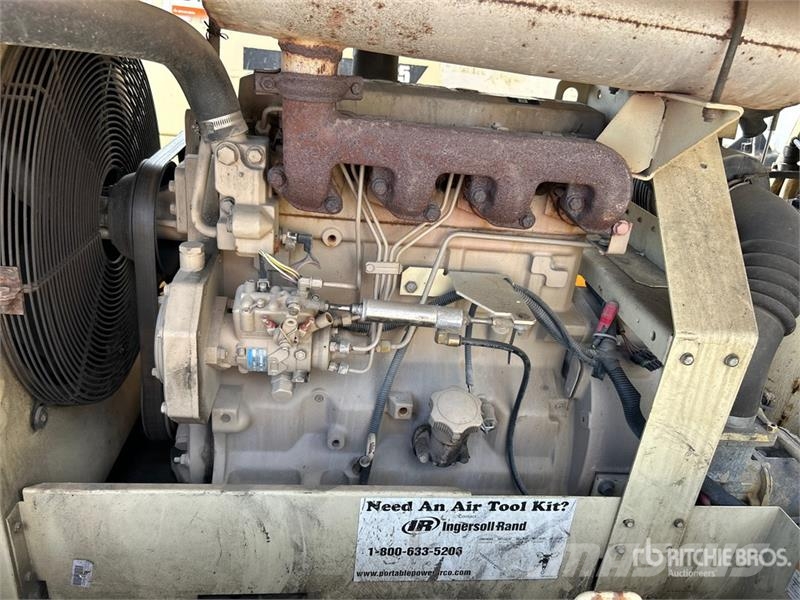 Ingersoll Rand 185 cfm Mobile Air Compressor Compressors