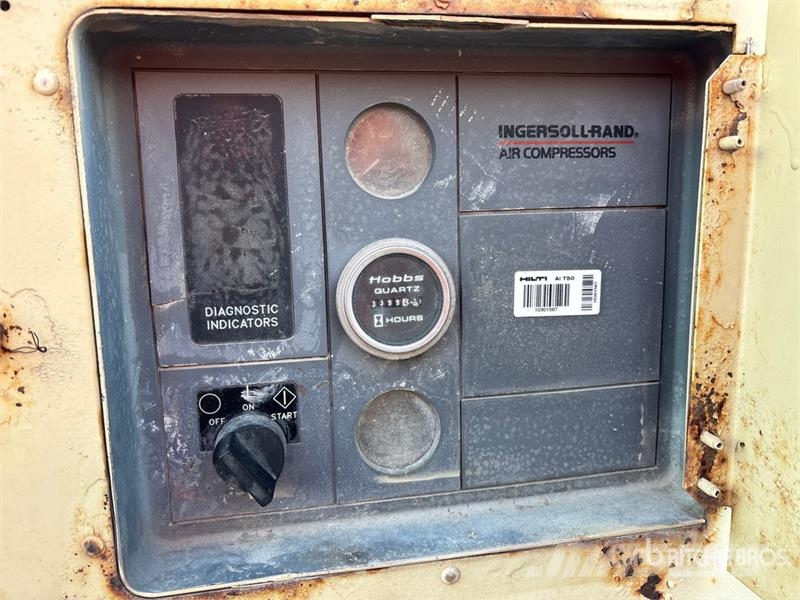 Ingersoll Rand P-185 185 cfm Mobile Air Compressor Kompresori