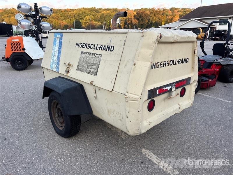 Ingersoll Rand P185 185 cfm Mobile Air Compressor Kompresori