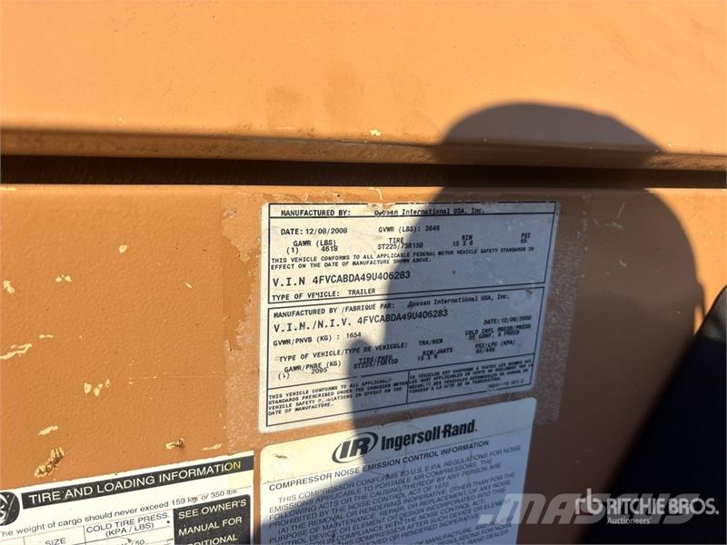 Ingersoll Rand P185JD Compresoras