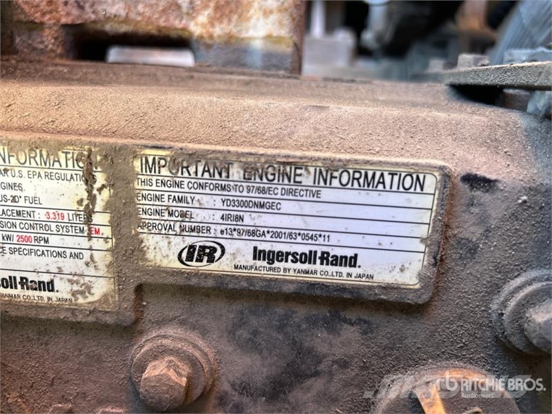 Ingersoll Rand P185WIR Compressors