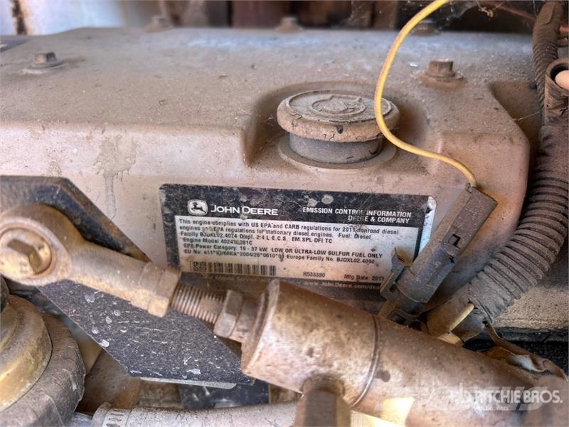 Ingersoll Rand P185WJD-T4I 185 cfm Skid-Mounted Air Compressor コンプレッサー