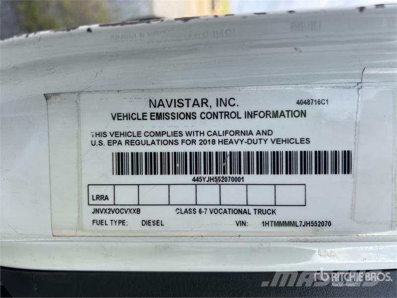 International 4300 Box trucks