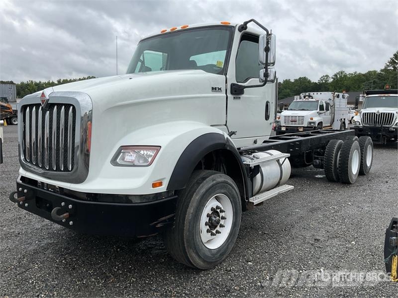 International HX620 6x4 Cab and Chassis Cabins and interior