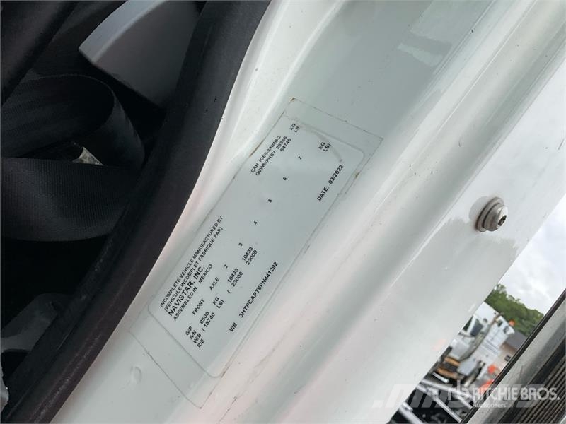 International HX620 6x4 Cab and Chassis Cabins and interior