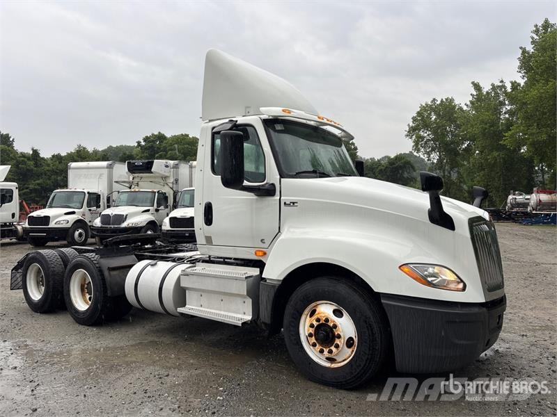 International LT625 6x4 T/A Day Cab Truck Tractor Prime Movers
