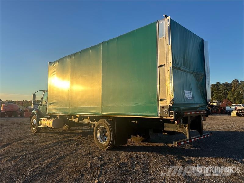 International MV607 4x2 Curtain Side Truck Φορτηγά Καρότσα - Κουρτίνα