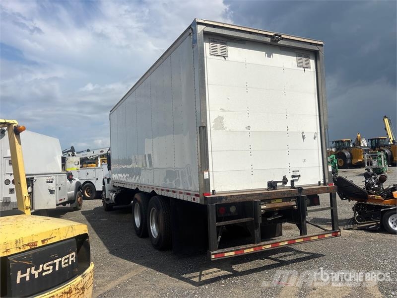 International MV607 6x4 Van Truck Sanduk kamioni