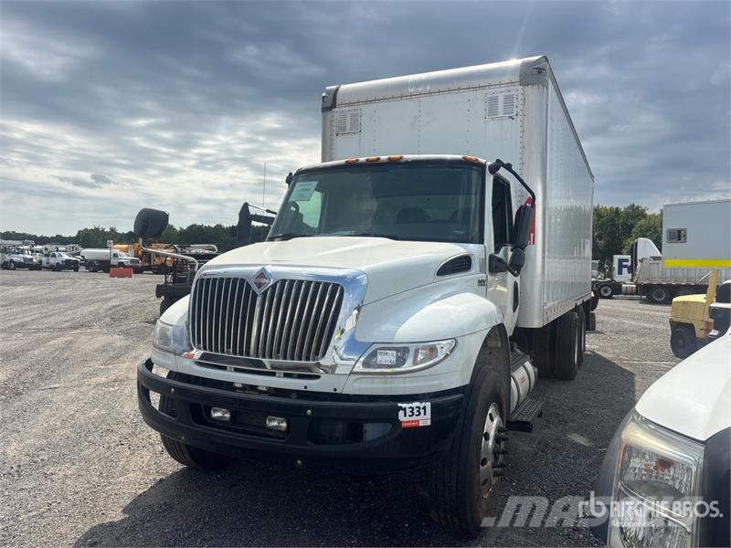 International MV607 6x4 Van Truck Sanduk kamioni