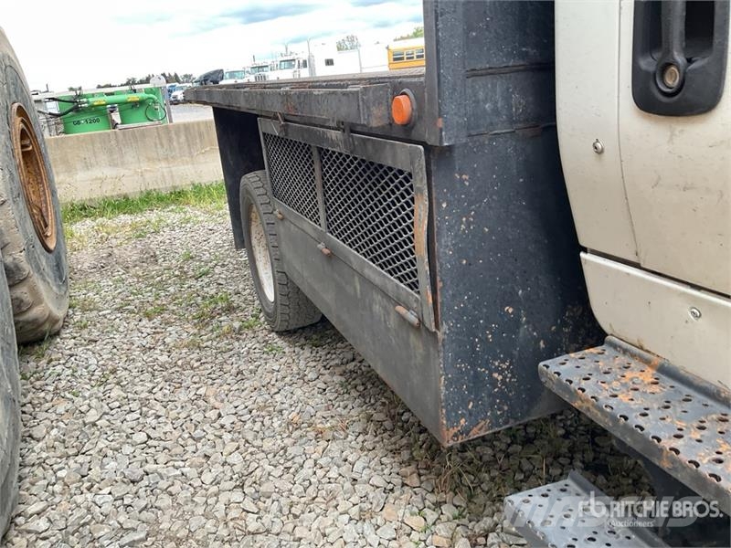 International Terrastar 4x4 Crew Cab Flatbed Truck Camioane platforma/prelata