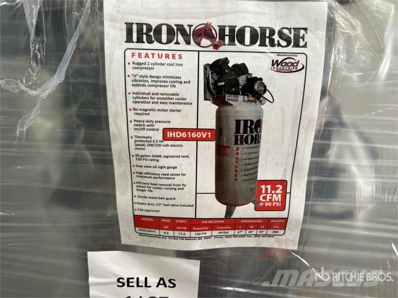 Iron Horse 11.2 cfm 60 gal Air Compressor Compresores