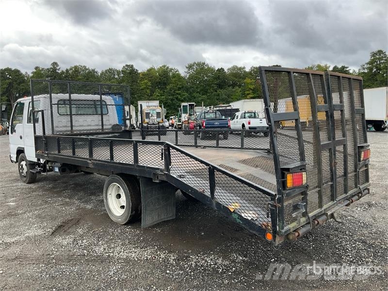 Isuzu 4x2 Crew Cab Flatbed Truck Planbiler