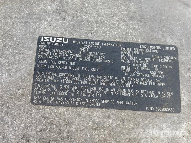Isuzu NPR Otros camiones