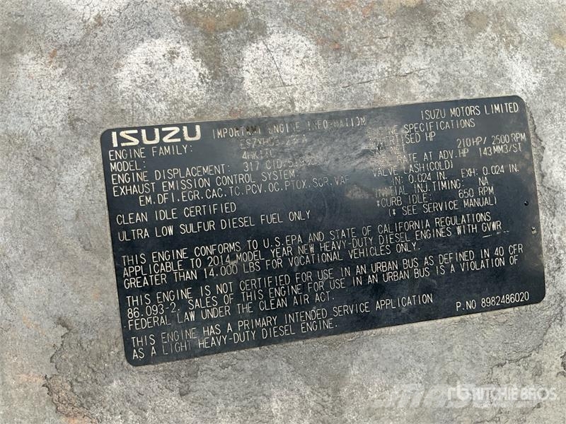 Isuzu NPR Camiones plataforma