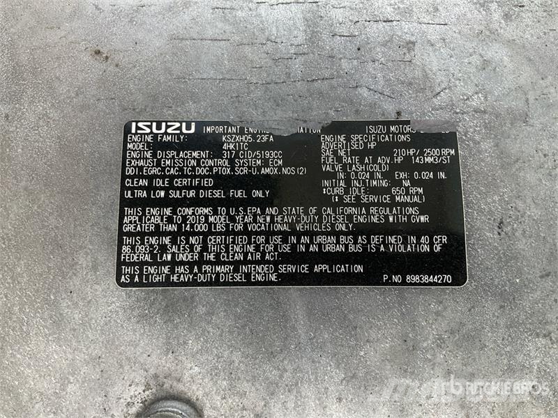 Isuzu NPR Camion a temperatura controllata