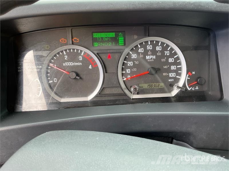 Isuzu NPR Camiones caja cerrada