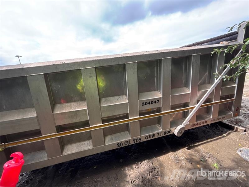 J&J 16 ft Aluminum Truck Dump Body Billenő teherautók