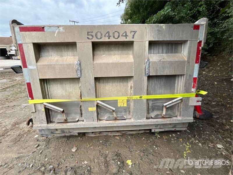 J&J 16 ft Aluminum Truck Dump Body Billenő teherautók