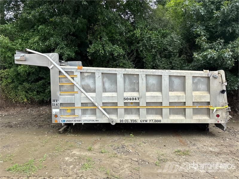J&J 16 ft Aluminum Truck Dump Body Billenő teherautók