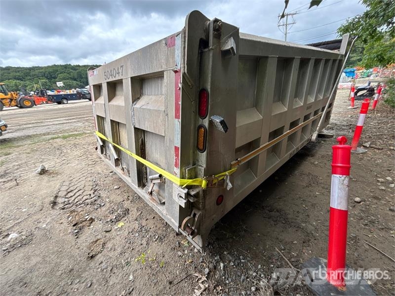 J&J 16 ft Aluminum Truck Dump Body Billenő teherautók