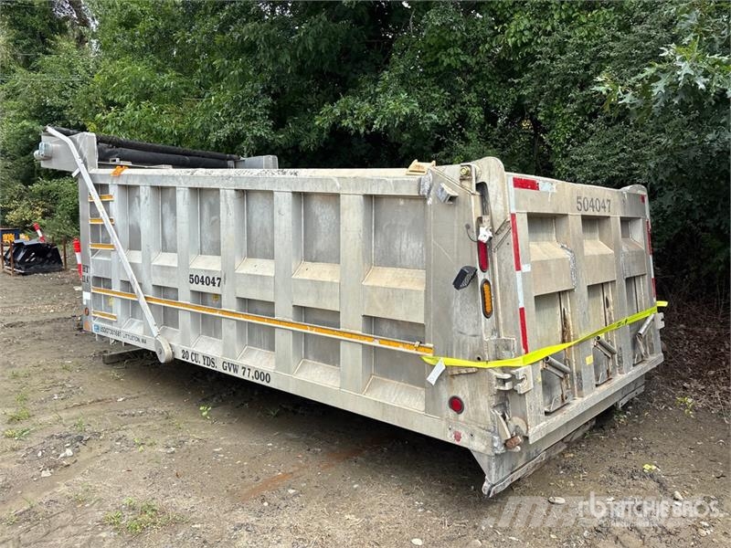 J&J 16 ft Aluminum Truck Dump Body Billenő teherautók