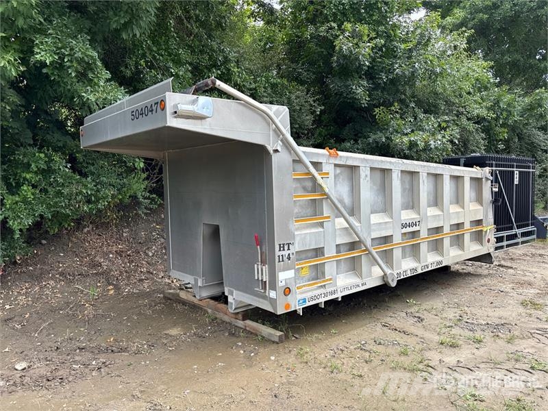 J&J 16 ft Aluminum Truck Dump Body Billenő teherautók
