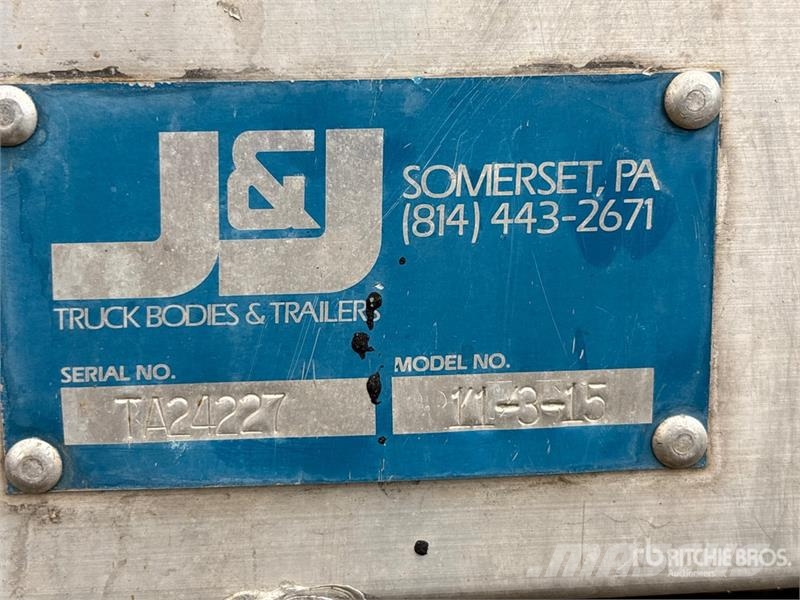 J&J 16 ft Aluminum Truck Dump Body Billenő teherautók