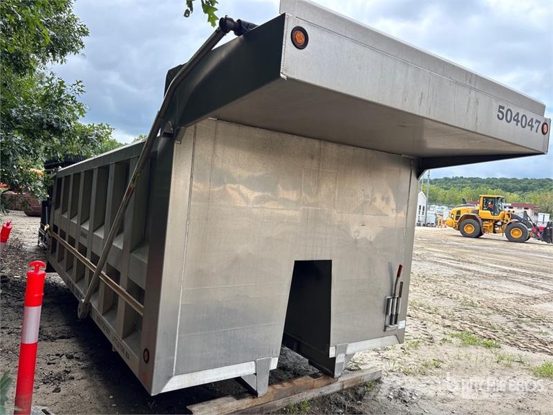 J&J 16 ft Aluminum Truck Dump Body Billenő teherautók