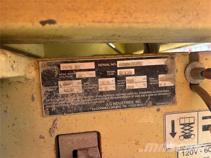 JLG 1930 ES Electric Scissor Lift Škaraste platforme