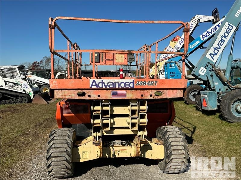 JLG 3394RT 4x4 Dual Fuel Scissor Lift Plataformas tijera