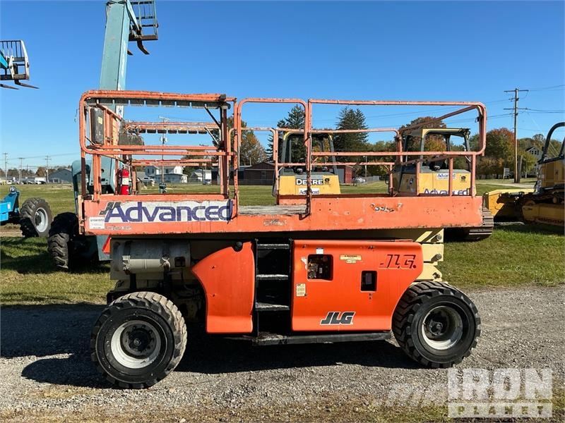 JLG 3394RT 4x4 Dual Fuel Scissor Lift Plataformas tijera