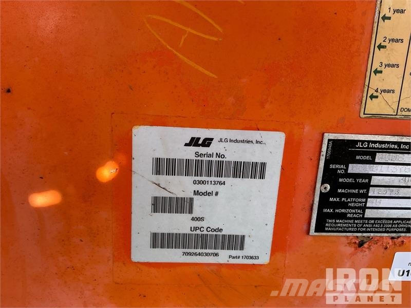 JLG 400S Nacelles télescopiques