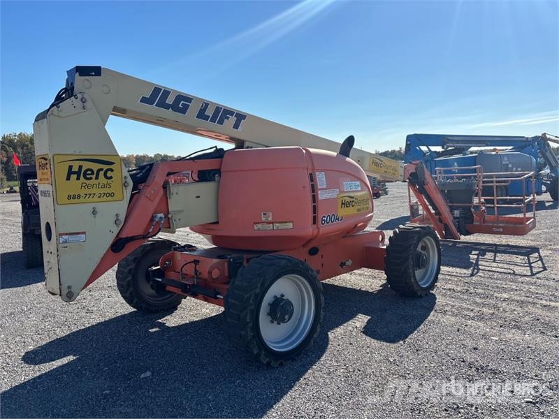 JLG 600aj 4WD Diesel Telescopic Boom Lift Teleskopske dvižne ploščadi