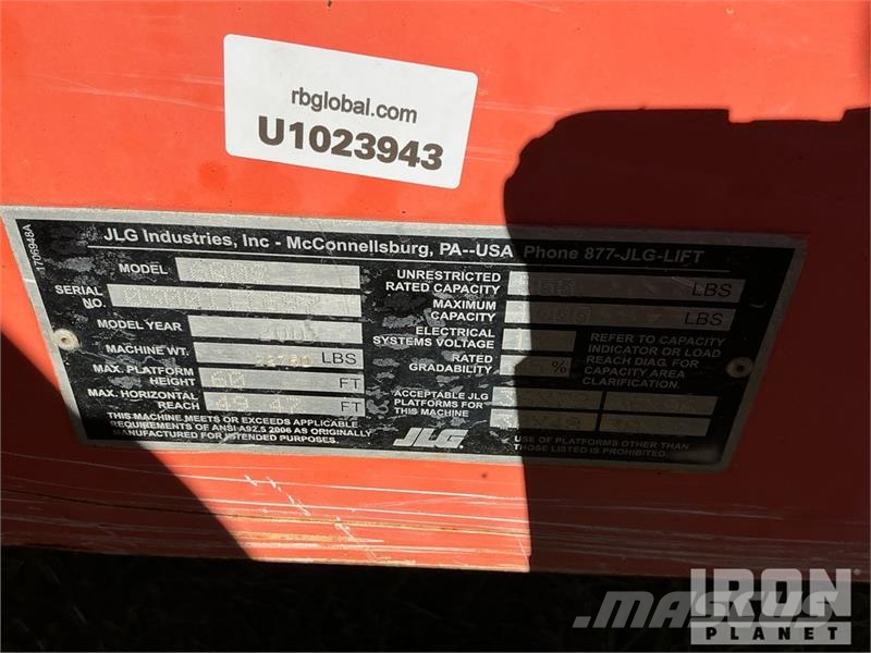 JLG 600S Nacelles télescopiques