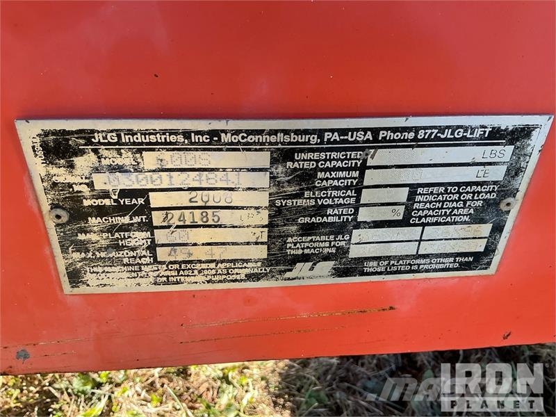 JLG 600S Nacelles télescopiques