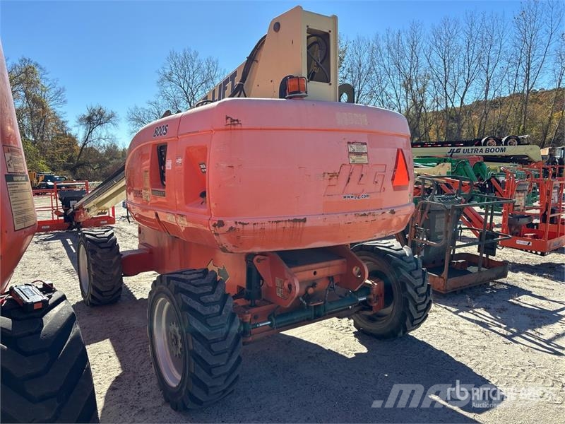 JLG 800S 4WD Diesel Telescopic Boom Lift - Factory Rec Plataformas con brazo de elevación telescópico