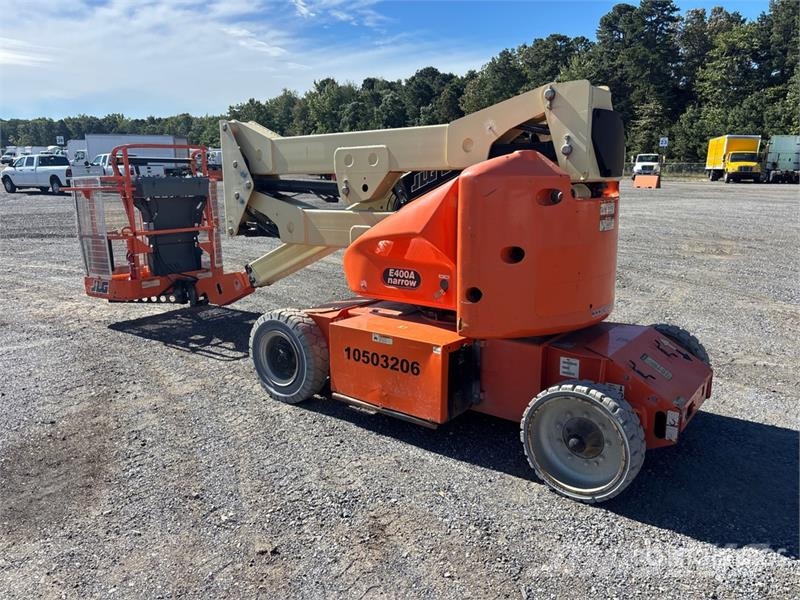 JLG E400AN 2WD Electric Articulating Boom Lift Strēles pacēlāji