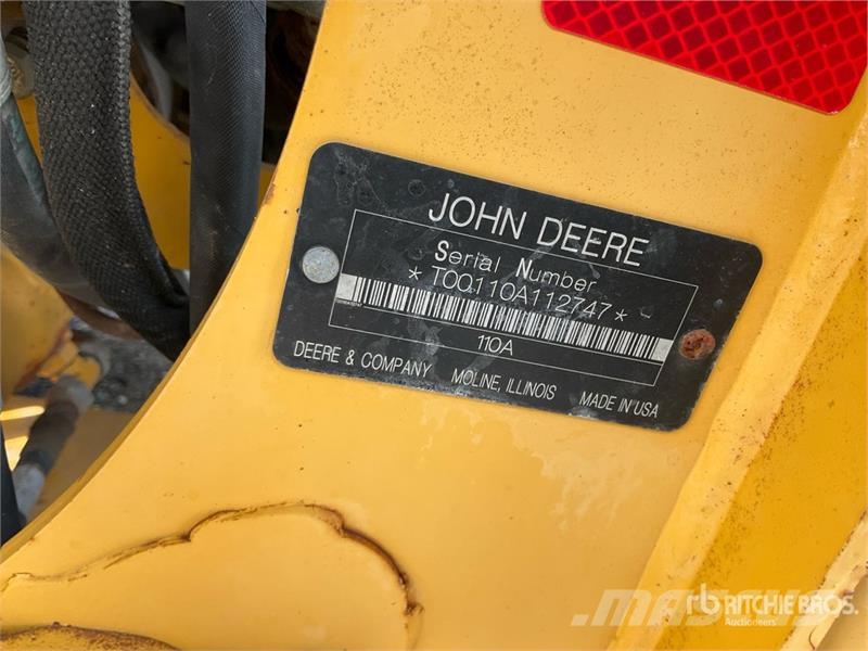 John Deere 110 4x4 72 inch bucket Backhoe Loader Baggerlader