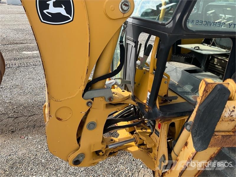 John Deere 110 4x4 72 inch bucket Backhoe Loader Rýpadlo-nakladače
