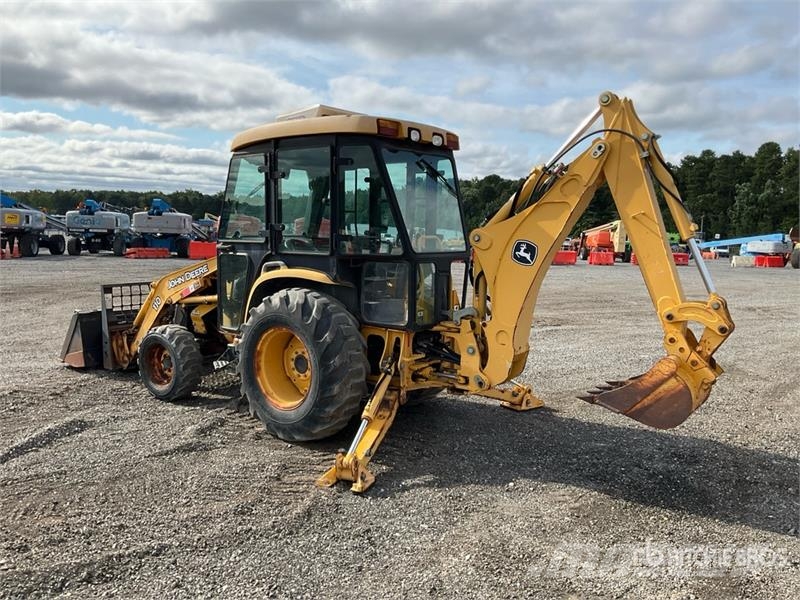 John Deere 110 4x4 72 inch bucket Backhoe Loader Baggerlader