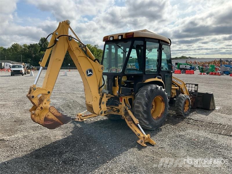 John Deere 110 4x4 72 inch bucket Backhoe Loader Baggerlader