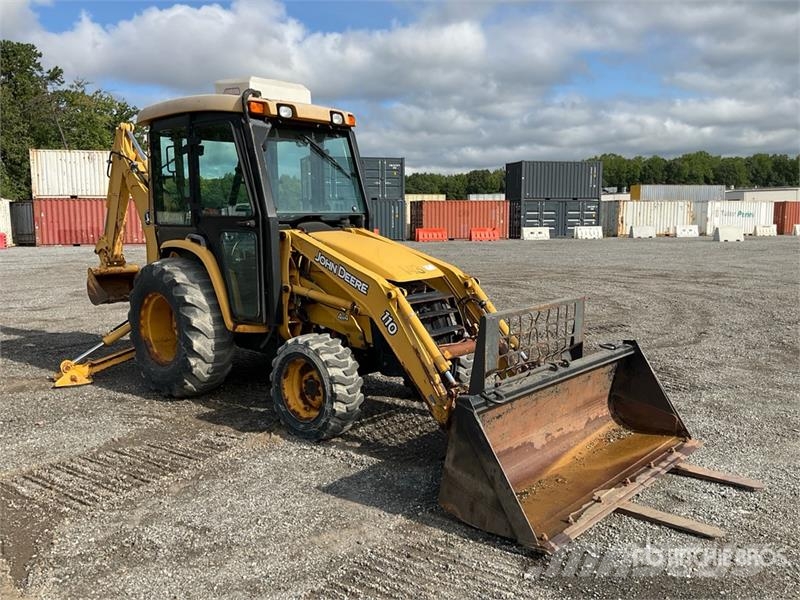 John Deere 110 4x4 Backhoe Loader 反鏟裝載機