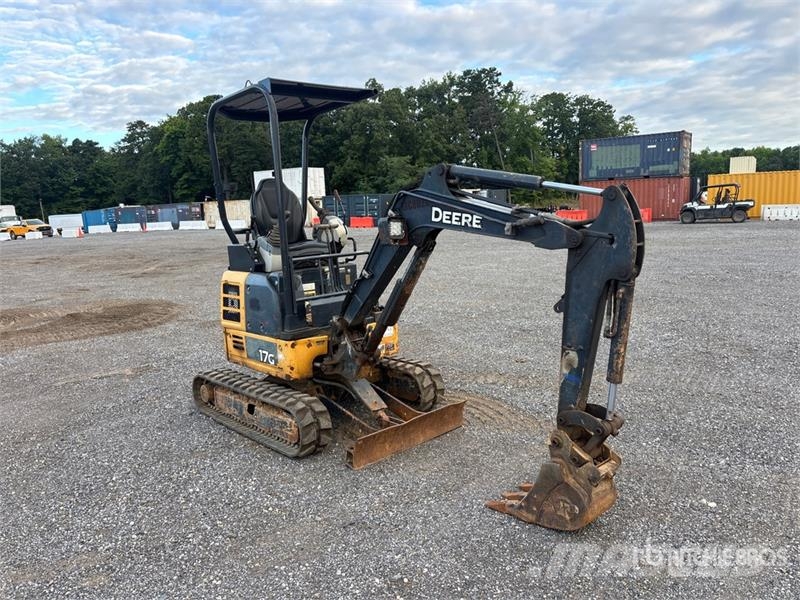John Deere 17G Mini rýpadla < 7t