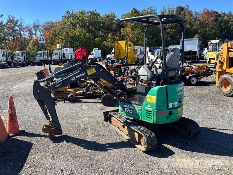 John Deere 17G Mini bagri <7t