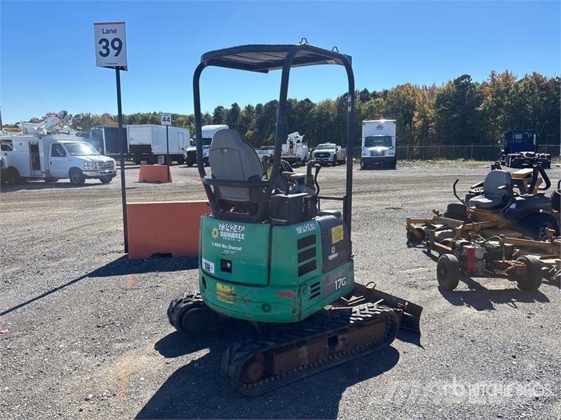John Deere 17G Mini bagri <7t
