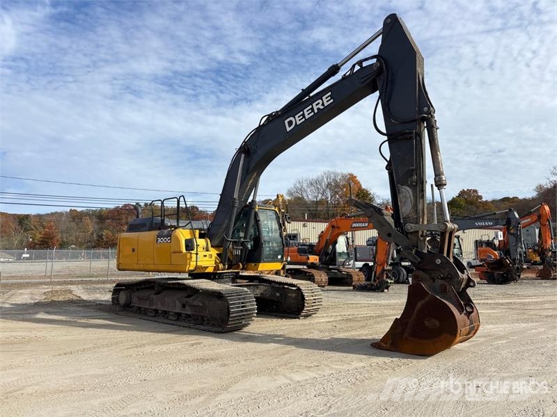 John Deere 300G LC Tracked Excavator Vikšriniai ekskavatoriai