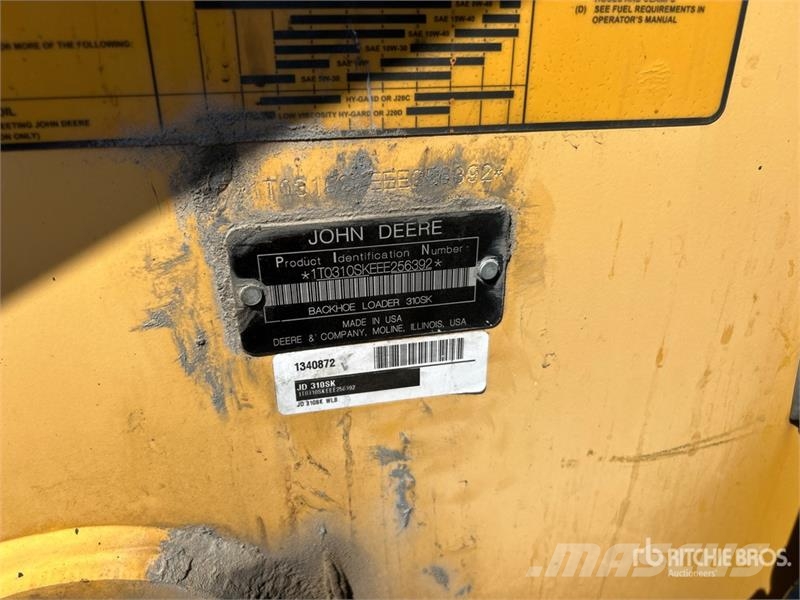 John Deere 310SK لوادر ذات جرافات عكسية