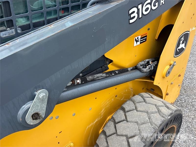 John Deere 316GR Skid Steer Loader Schrankladers